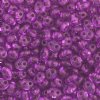 TB-02011 - 10 Grams Transparent Dyed Amethyst 2.5x5mm Preciosa Twin Beads