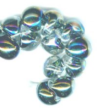 10 10mm Unicorne Space Rock Teardrop Beads (22252)