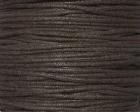100 Meters of 1.5mm Light Brown Waxed Cotton Cord