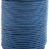 25 Meters of 1mm Royal Blue Waxed Cotton Cord