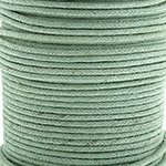 25 Meters of 1mm Sea Green Waxed Cotton Cord