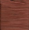 10 Meters of 1.5mm Red Brown Waxed Cotton Cord