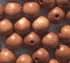 50 12mm Light Brown Round Wood Beads
