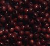 100 4mm Mahogany Round Wood Beads