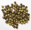 100 6mm Olive Green Round Wood Beads