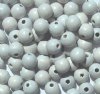 100 8mm White Round...