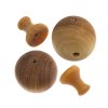 2 Sets of 8mm Cedar Wood Guru Beads