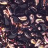 25, 8x5mm Black Copper Rainbow LEFT Two Hole Zoliduo Beads