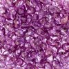 25, 8x5mm Crystal Vega LEFT Two Hole Zoliduo Beads